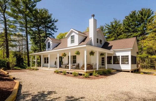 Harbert House | Harbor Country Haven - SW Michigan retreat with private pool and hot tub!
