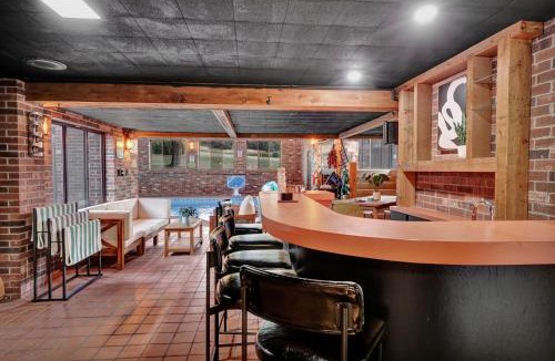 Gaylord House | Hidden Oasis Indoor Pool Hot Tub Estate