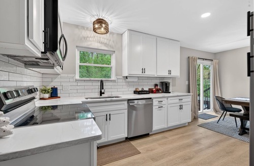 Weldon Spring Heights House | Hot Tub Gazebo, Game Room with Arcade, 2 King Beds, Fire Pit - Sleeps 8