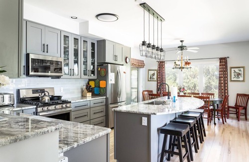 Northport House | Immaculate 9 BR Beachfront Home on Grand Traverse Bay Sleeps 20