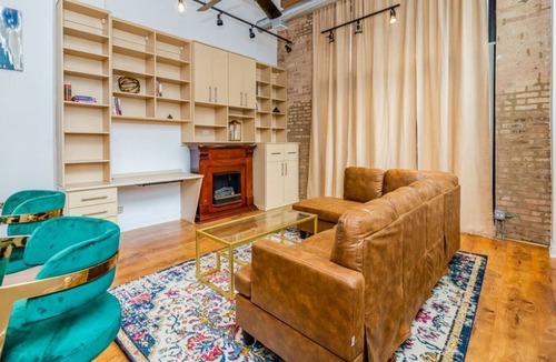 Prairie District Condo | Industrial loft haven