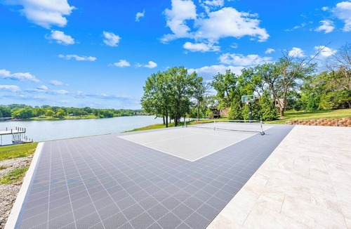 Lee's Summit House | KC's Only Lake House w/Dock and Sport Court!
