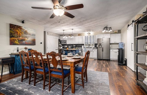 Plainwell House | Lake Access + Hot Tub + Sauna + BBQ + Kayaks
