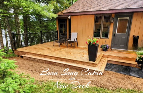Presque Isle Cabin | Lake Days, Bonfires & Cabin Nights 2 Bedrooms/2 Bathrooms