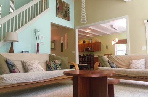 Harbor Springs House | Lake Michigan Home on Tunnel of Trees with Game Room and Views