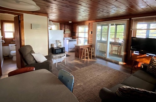 Alden Cabin | Lakefront Cabin - Northaire Resort Cabin 2