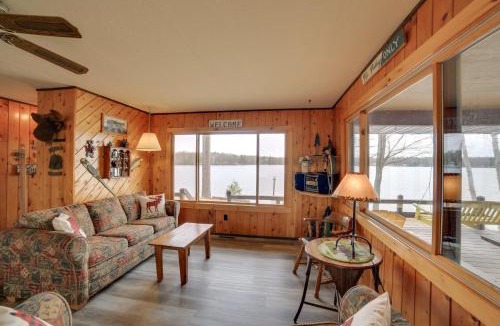 Manistique House | Lakefront Cabin w/Private Dock & Beach!