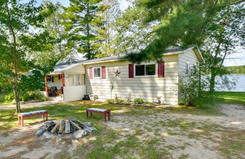 Kalkaska House | Lakefront Retreat w/Pedal Boat & Dock in Kalkaska