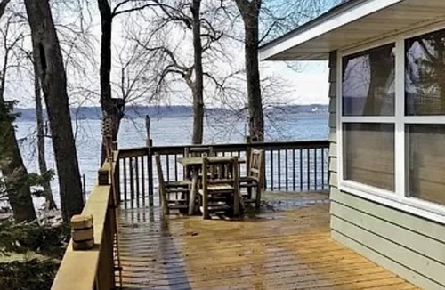 Pepin County House | Lakehouse on Private Beach: Dock, Kayaks, Paddle Boards, Peddle Boat & Lillypad