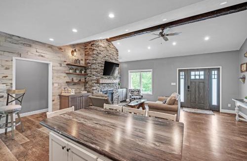 Elkhart House | Lakeside Retreat with Hot Tub & Game Room home