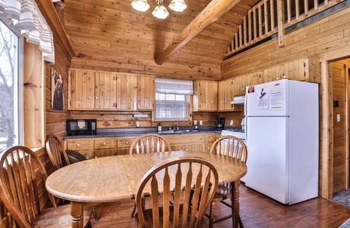 Watersmeet Cabin | Lakeside wilderness resort cabin with dock, fire pit, on-site store, bait shop!