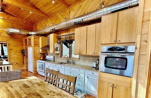 Goodman Cabin | Lally Lake House - Boutique Northwoods Retreat - Sandy Lakefront - Sleeps 10