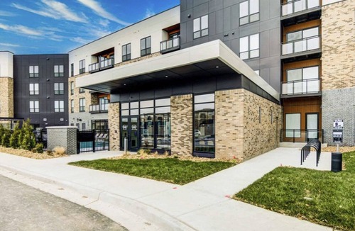 North Kansas City Apartment | Landing | Incredible 2BD, Yoga Studio, Gym