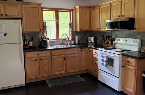 Hingham Cabin | Long Lake Cabin + Camp - spacious cabin on 1 acre wooded lot minutes from water