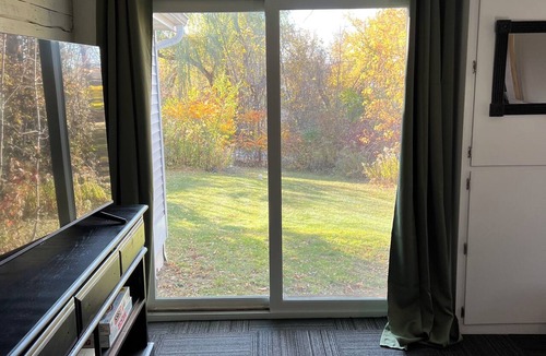 Hingham Cabin | Long Lake Cabin + Camp - spacious cabin on 1 acre wooded lot minutes from water