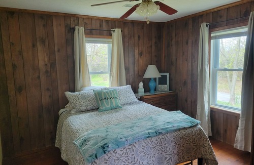 Ozark House | Lovely 2-bedroom farmhouse with central heat/AC in a quiet country setting.