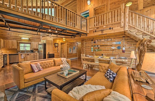 Rapid City Cottage | Luxe Riverfront Lodge: Group Wine and Ski Retreats