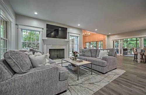 Michiana House | Luxury Family Home w/Deck, Swim Spa & Grill!