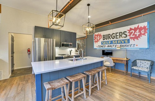 Gaylord House | Main St Gaylord Condo in the Heart of Downtown