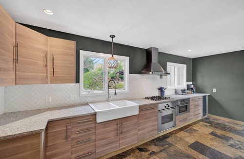 Battle Creek House | Mid-Century Lake House; Hot Tub, Dock, Sleeps 12