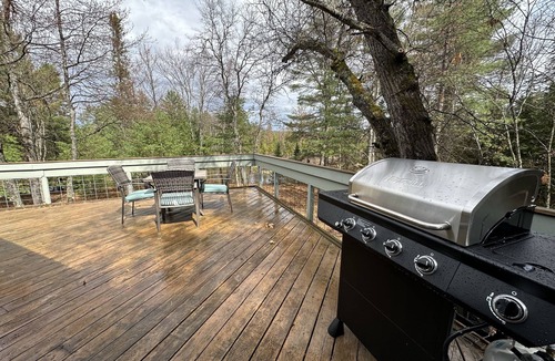 Frederic House | Mid-Century Upper Manistee River Getaway near Grayling