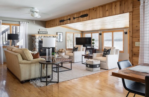 Lake Township House | Modern Lakefront Home adjacent to Sleeping Bear Dunes National Lakeshore and M22