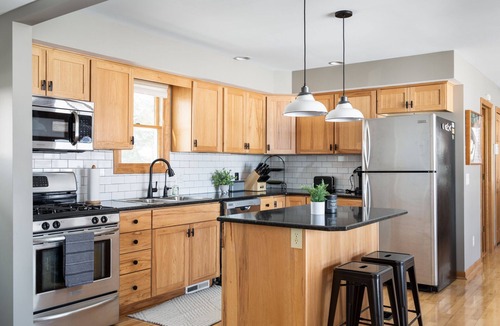 Lake Township House | Modern Lakefront Home adjacent to Sleeping Bear Dunes National Lakeshore and M22