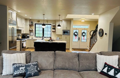 Sister Bay House | New construction coastal farmhouse-walk to town