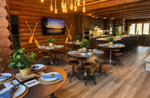 Mauston House | Newly Built Castle Rock Lake Clubhouse | Sleeps 30