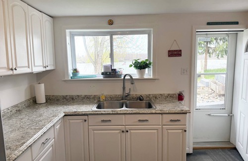 Vestaburg Cottage | On the Lake, Lakefront Cottage, Pet Friendly, Near Ferris and CMU