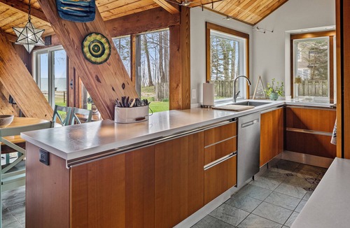 Belgium Cottage | On The Rocks. Lake Michigan Beachfront Home.