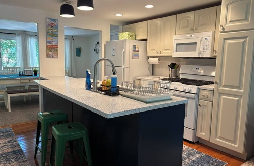 Frankfort Cottage | Our Outlet- Crystal Lake access on Outlet Bay/private street