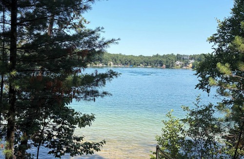 Westfield Cabin | Pet-Friendly, Cozy 2-bedroom cabin near crystal blue Wood Lake with AC