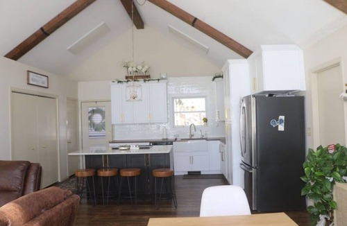 Chickamaw Beach House | Pet-Friendly Lakehouse w/Private Bunkhouse, Hot tub, Fire Pit & Games.