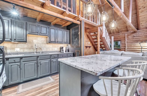 Beulah Cabin | Platte River Pair: 2 cabins directly on Platte River*Sleeps 8*Private Deck