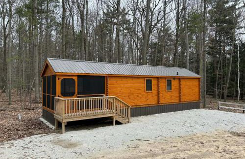 Silver Lake House | Porch View Cabin 3 Min to Silver Lake Sand Dunes