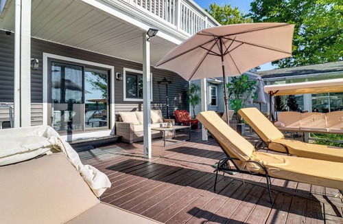 Belleville House | Private Dock & Boat Slip! Belleville Lake Escape