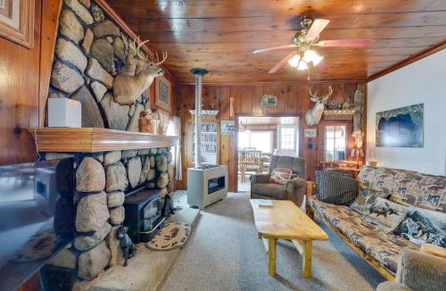Carp Lake House | Private Dock & Views! Family Home on Paradise Lake