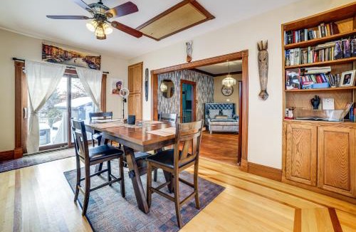 Lansing House | Private Hot Tub & Patio! Chicagoland Extended Stay