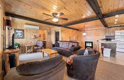 Bigfork Cabin | Private Lake/Sleeps 13/Dogs Welcome/FREE Nearby Resort Amenities Included