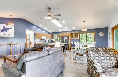 Spicer House | Private Lakefront Cabin w/Hot Tub, Deck & Views
