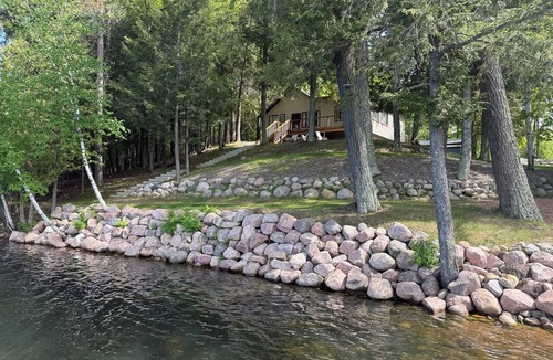 Pickerel Cottage | Remodeled Cabin with High end Finishes set on one Acre of Lake Frontage