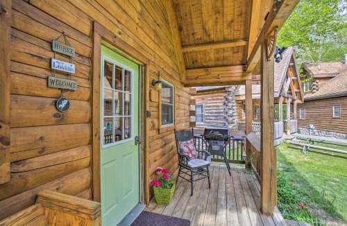 Oceana County House | Resort Cabin w/Fire Pit: Golf, Hike and Play!