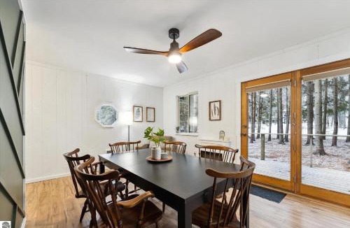 Bellaire Ski Chalet | SchussHaven Cozy Pines Retreat at Schuss Mountain