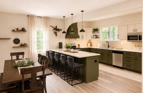 Stoutsville House | Secluded Retreat: Updated Modern Home Near Mark Twain Lake