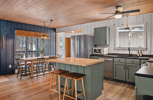 Bellaire Cabin | Shanty Creek, Hot Tub, Game Room, Indoor Pool Access, and Fireplace