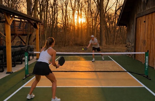Grandview Cabin | Sleeps 21! 6 Acres-Sauna-TreeHouse-Pickleball-Downtown KC in only 21 min!