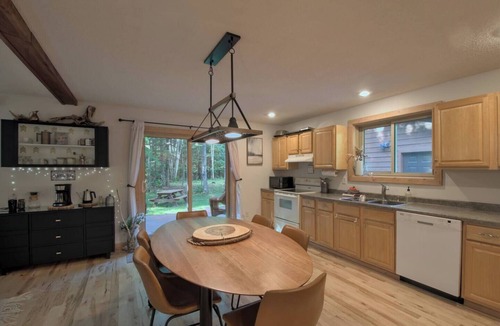 Herbster House | South Shore Chalet | Hot Tub and Game Room