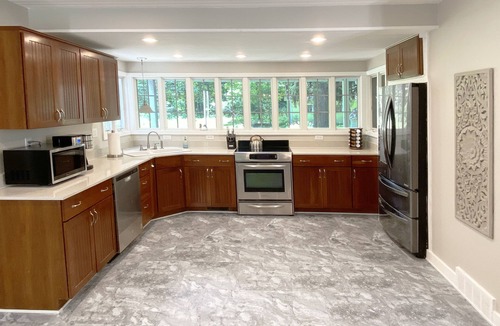 Shorewood-Tower Hills-Harbert House | Spacious 3-story home near Warren Dunes great for families. Pet Friendly!