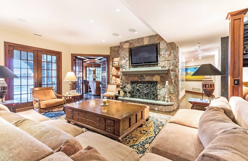 Village of Bloomfield House | Spacious 4-bedroom Estate Home on Private Lake, near charming Lake Geneva